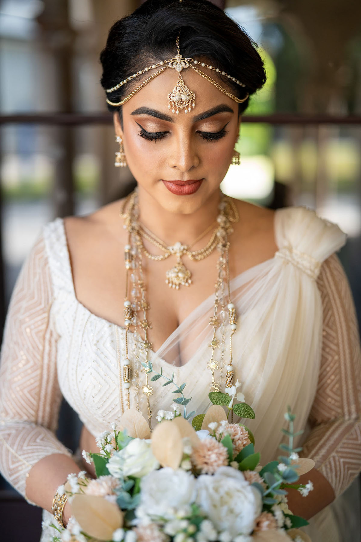 Bridal Hair, make up & Saree draping